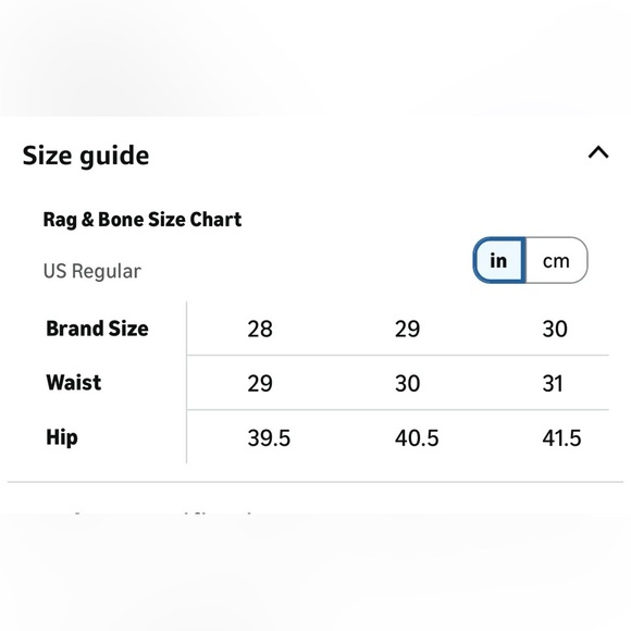 rag & bone Blue Straight Ankle Jeans - Picture 13 of 13